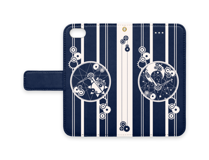 手帳型iPhoneケース - iPhone 8 / 7 - ストラップ穴 あり