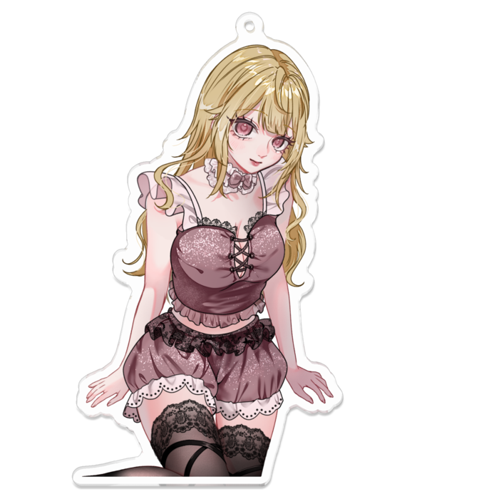 クリスマス仕様なぎぴアクリルキーホルダー