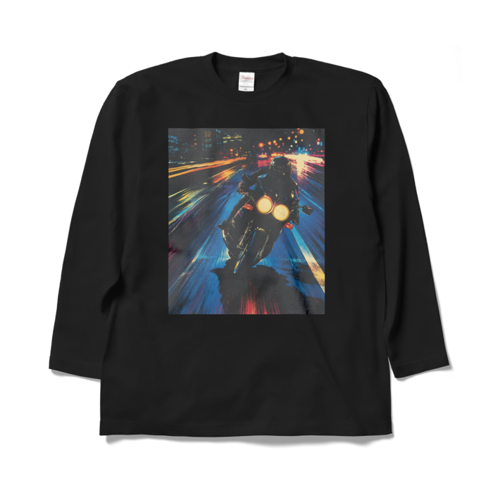 ロングスリーブTシャツ - XL - ブラック