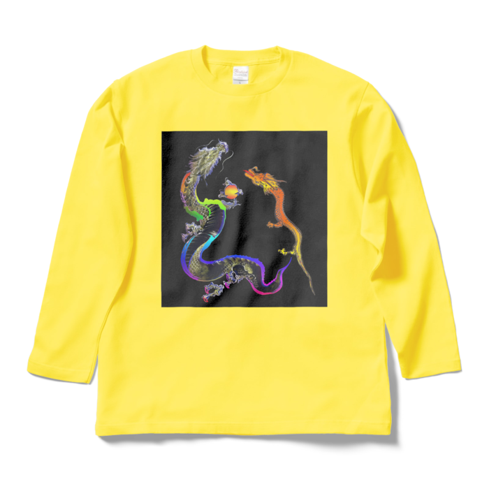 ロングスリーブTシャツ - L - イエロー