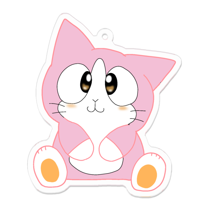 アクリルキーホルダー - 70 x 70 (mm)