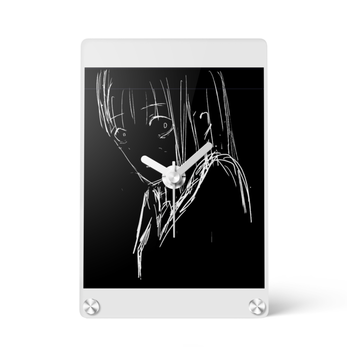 アクリル時計 - 100x148mm