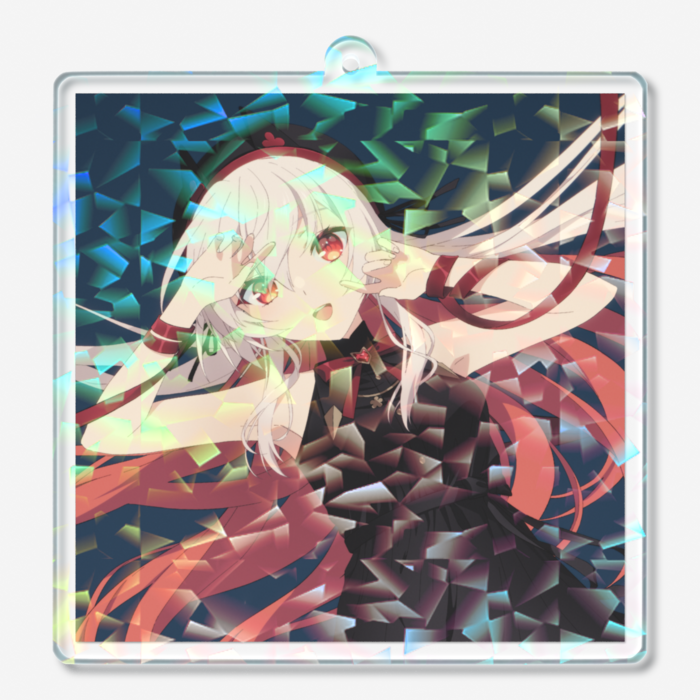 ホログラムアクリルキーホルダーB