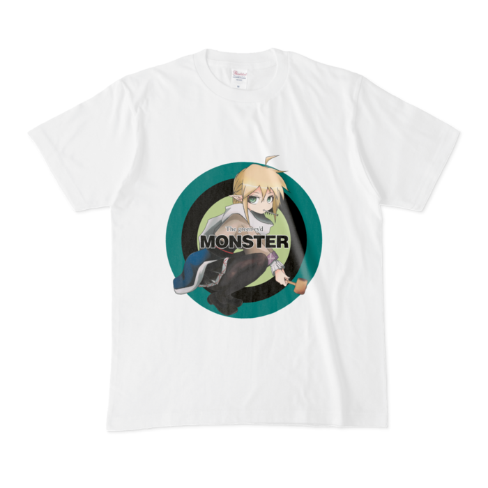 Tシャツ - M - 白（The green-ey'd MONSTER）