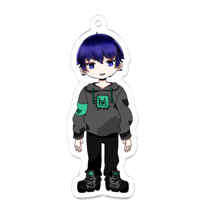 アクリルキーホルダー - 70 x 70 (mm)