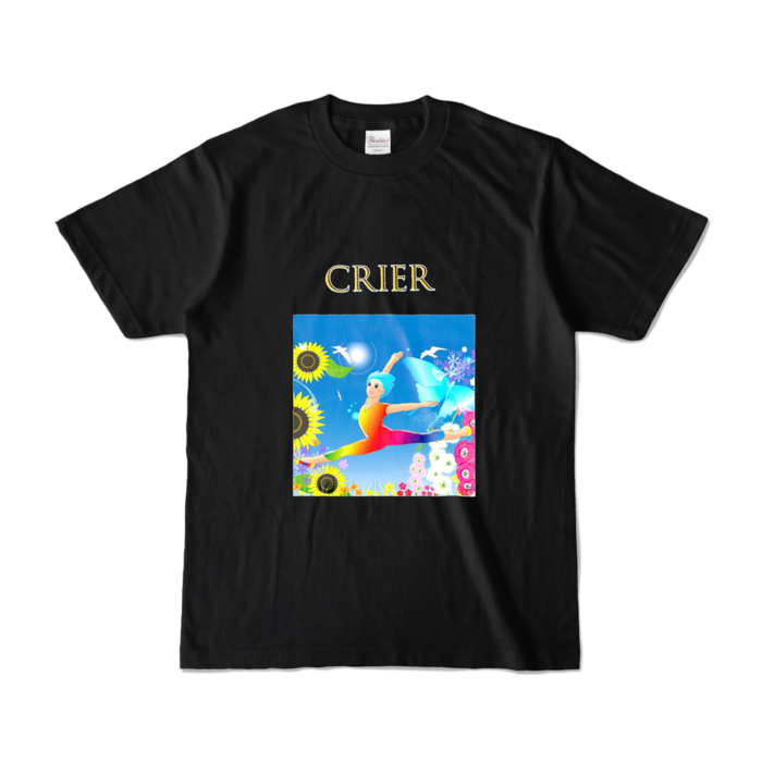 カラーTシャツ - S - ブラック (濃色)