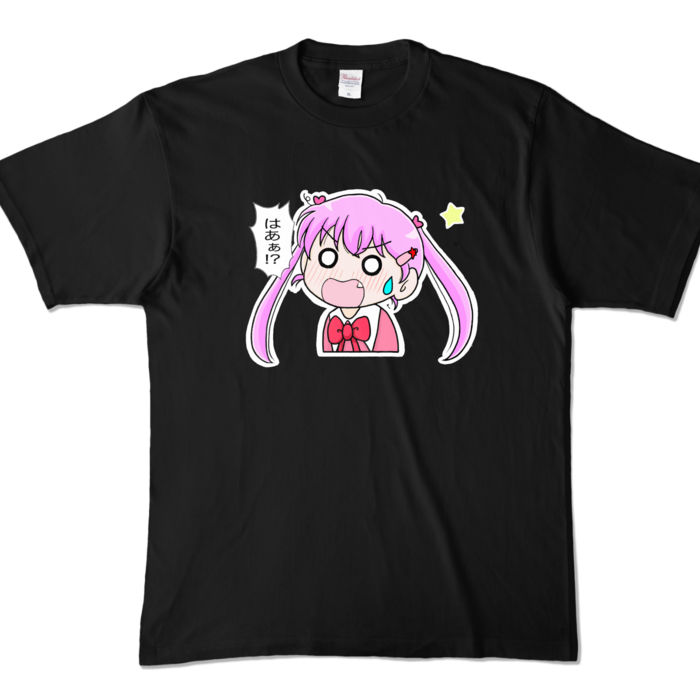 カラーTシャツ - XL - ブラック (濃色)