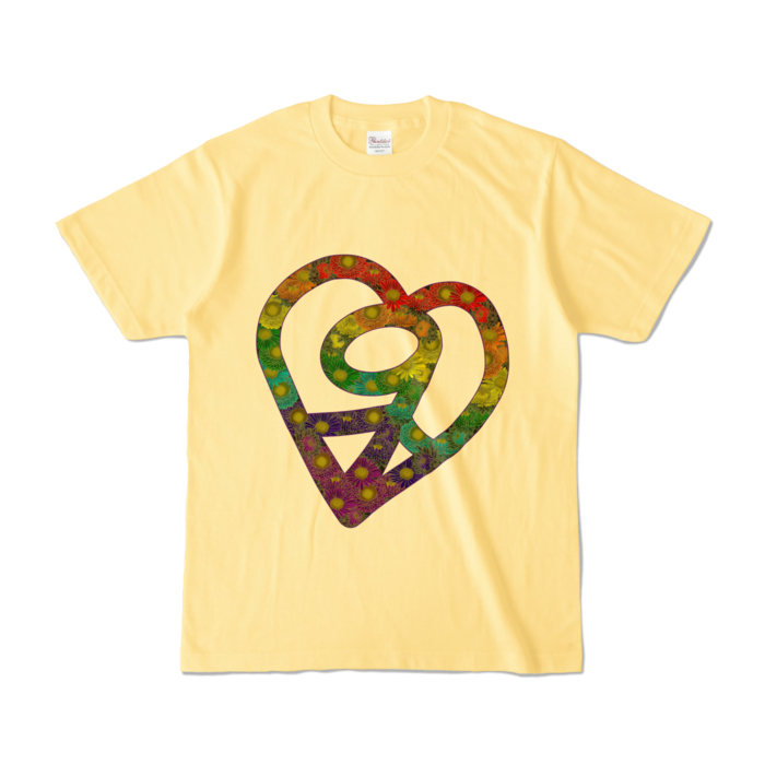 カラーTシャツ - S - ライトイエロー (淡色)