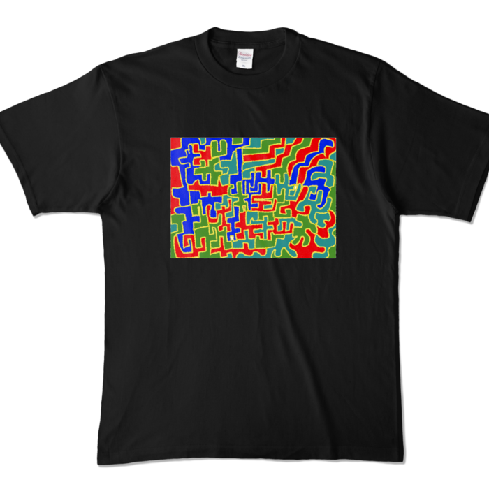 カラーTシャツ - XL - ブラック (濃色)