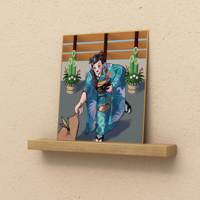 色紙 - 通常（H272 × W242mm）