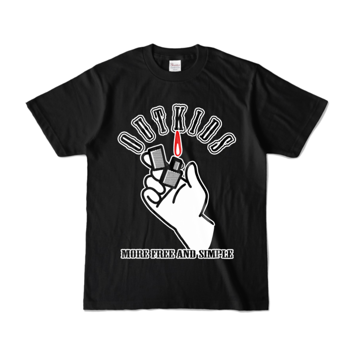 カラーTシャツ - S - ブラック (濃色)