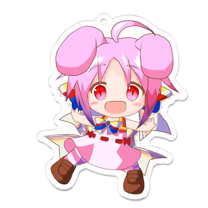 アクリルキーホルダー - 70 x 70 (mm)