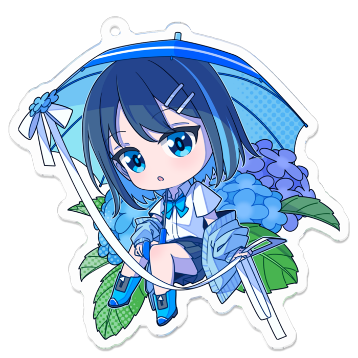 アクリルキーホルダー 70 x 70 (mm)