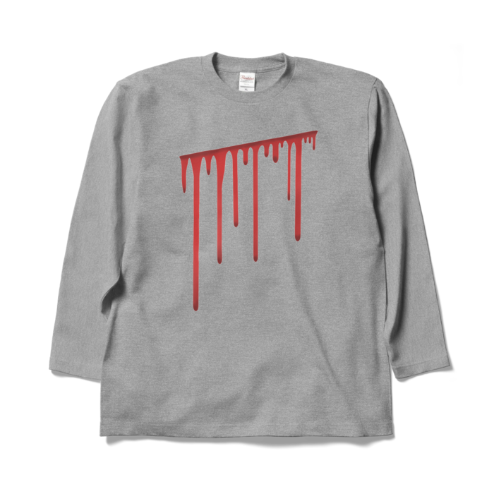 ロングスリーブTシャツ - XL - 杢グレー