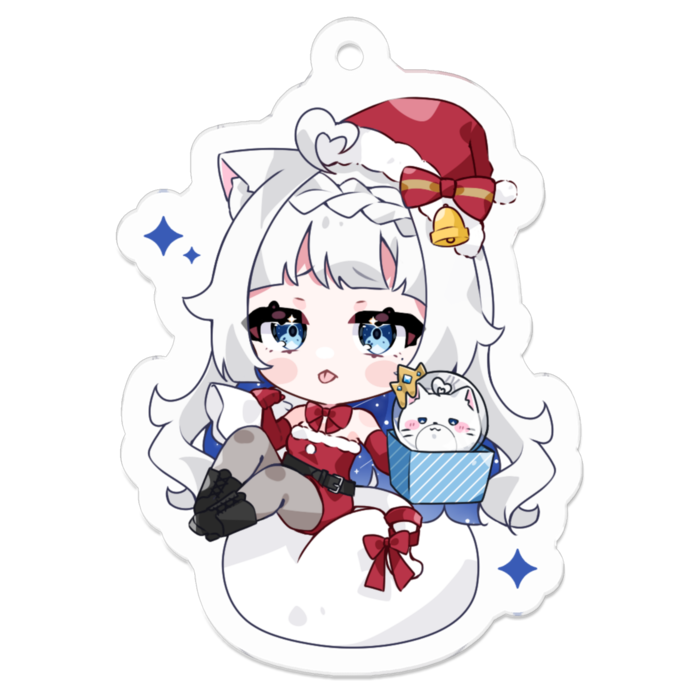 アクリルキーホルダー - 50 x 50 (mm)