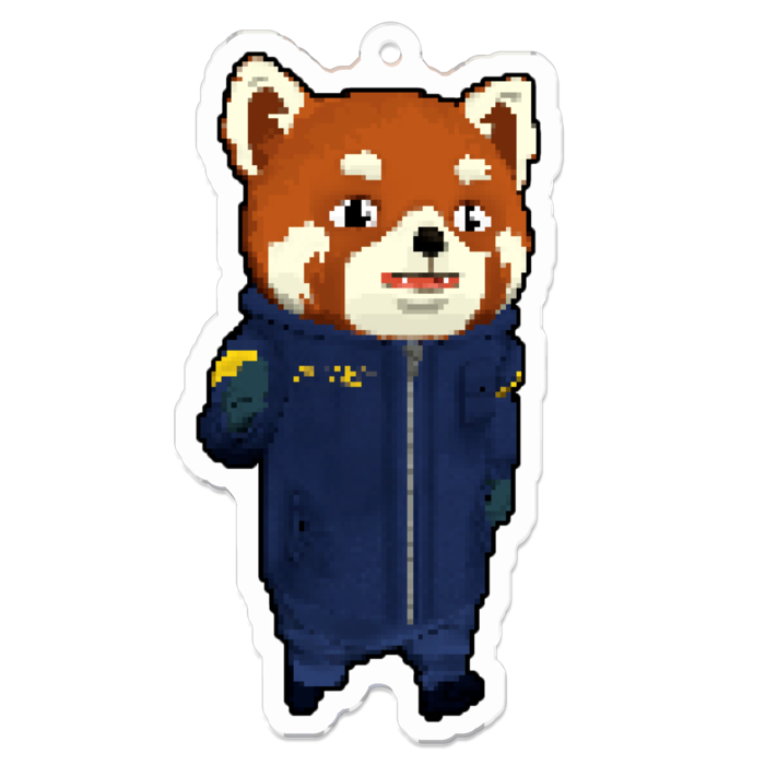 アクリルキーホルダー - 70 x 70 (mm)