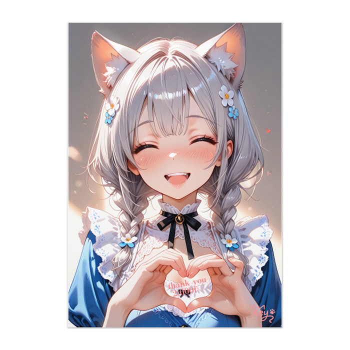 ご主人様(*´ω｀*)なKeyポスター - A1