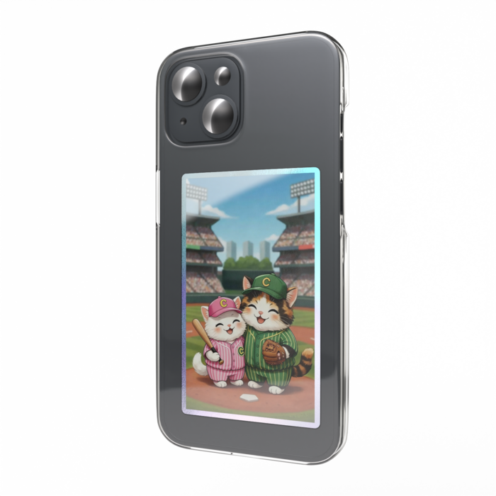 オーロラスマホステッカー - 縦