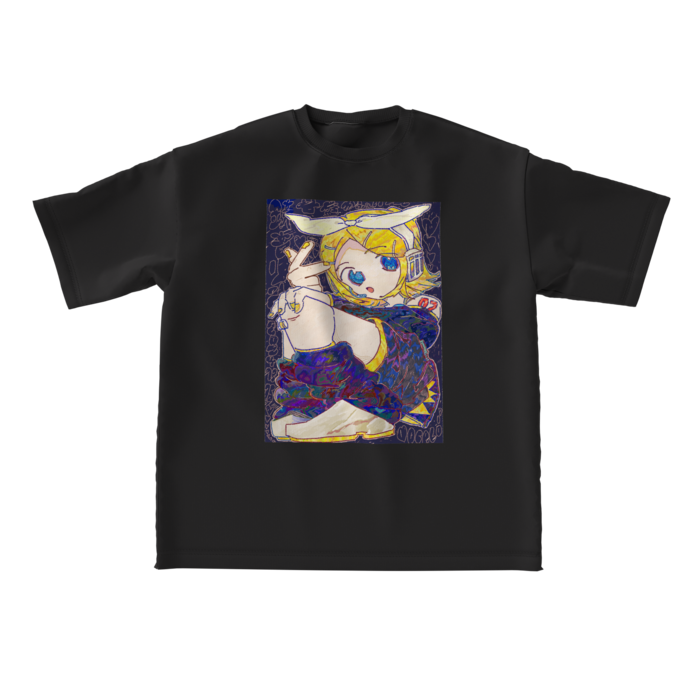 ビッグシルエットTシャツ - L - 正面