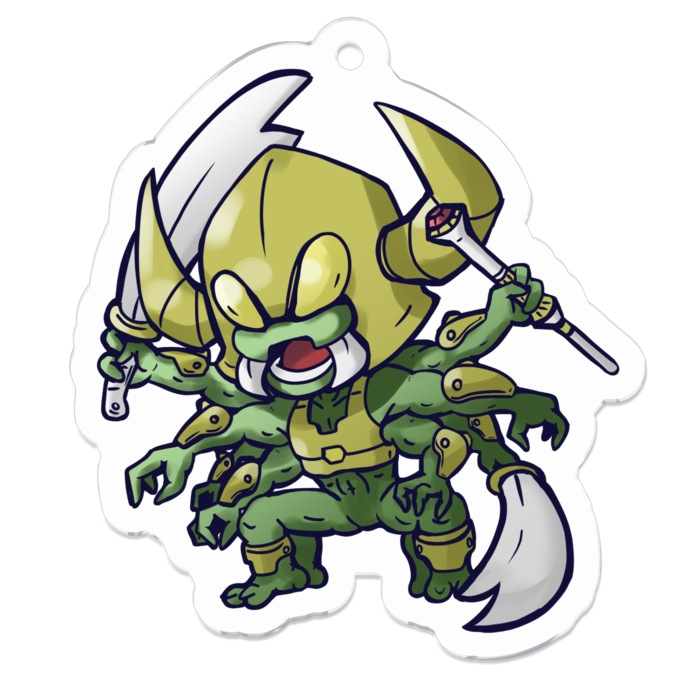 アクリルキーホルダー - 50 x 50 (mm)