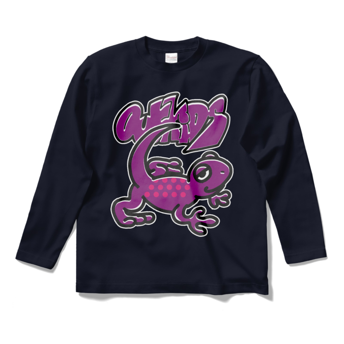 ロングスリーブTシャツ - S - ネイビー