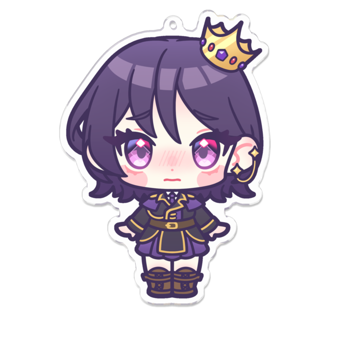 アクリルキーホルダー - 100 x 100 (mm)