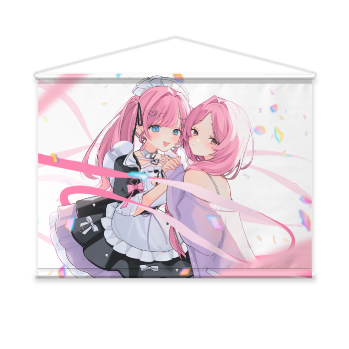 ショコちゃんお誕生日タペストリー【リボン】