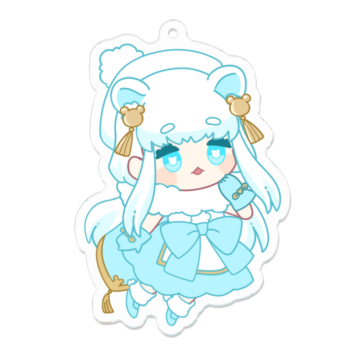 アクリルキーホルダー - 70 x 70 (mm)