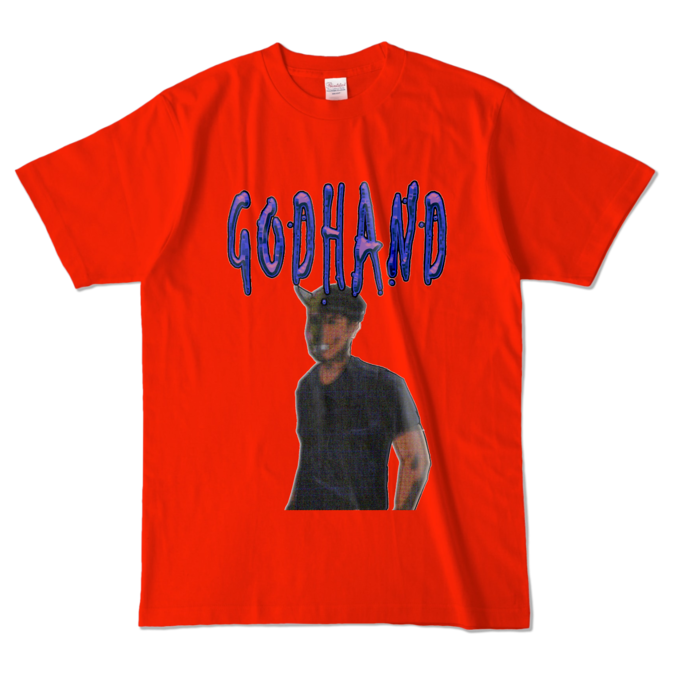 カラーTシャツ - L - レッド (濃色)