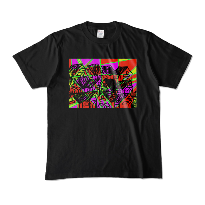 カラーTシャツ - M - ブラック (濃色)