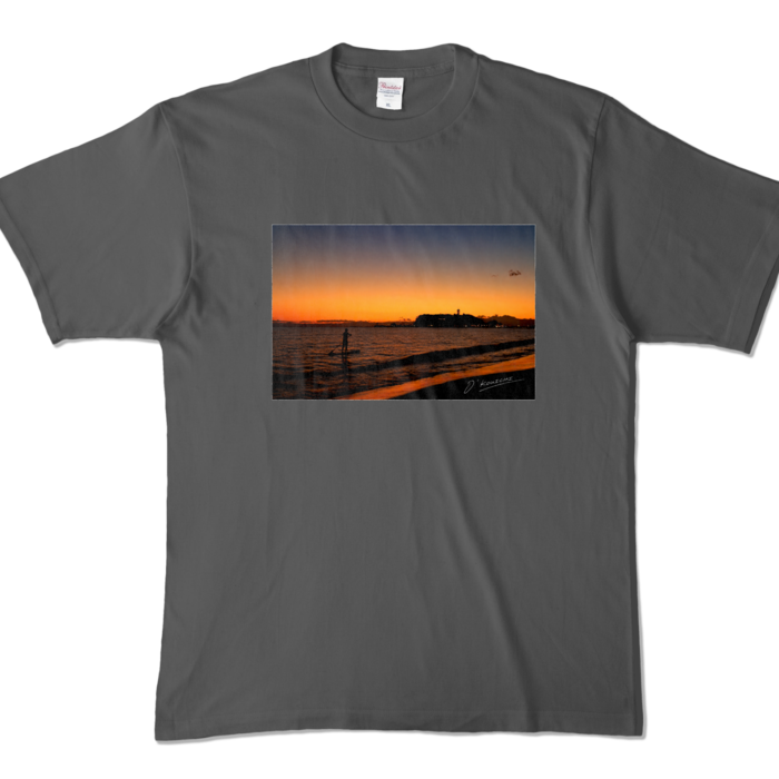 カラーTシャツ - XL - チャコール (濃色)