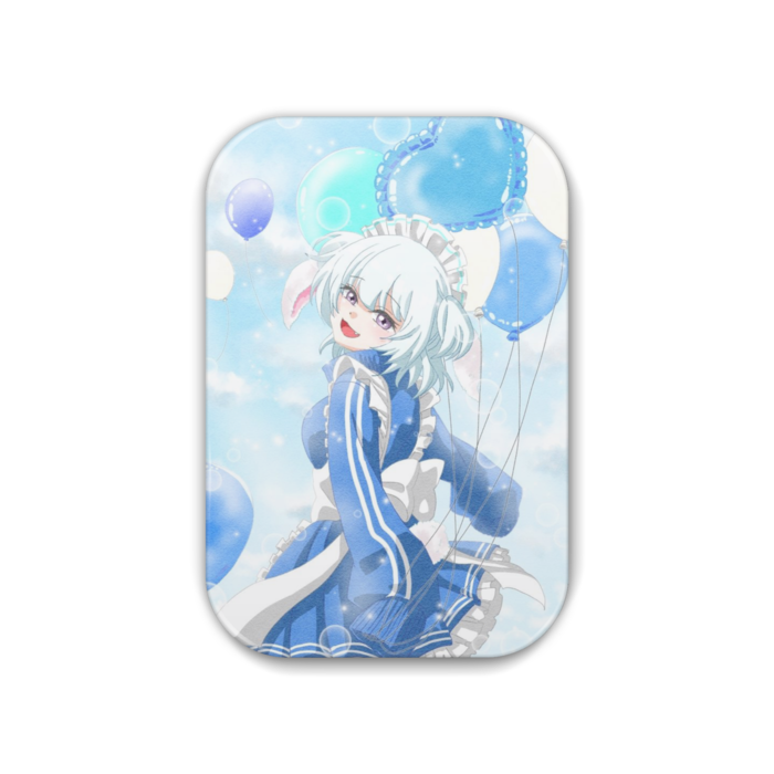 一周年イラスト　缶バッジ(長方形角丸) Ver. - 51x76 (mm)