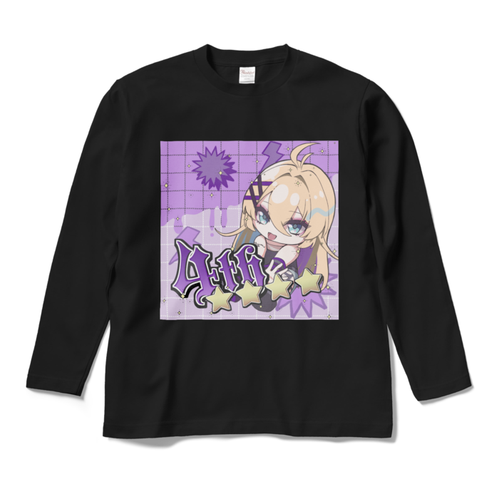 ロングスリーブTシャツ - M - ブラック