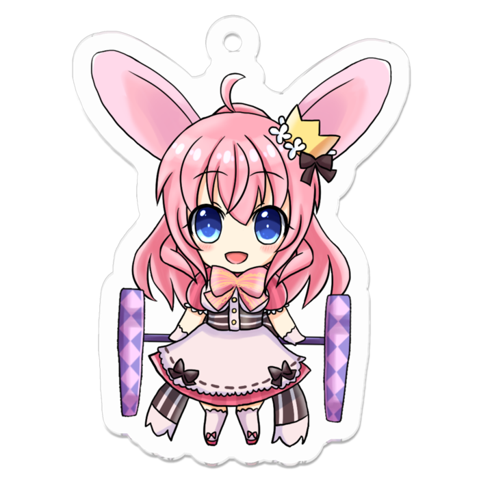 アクリルキーホルダー - 50 x 50 (mm)