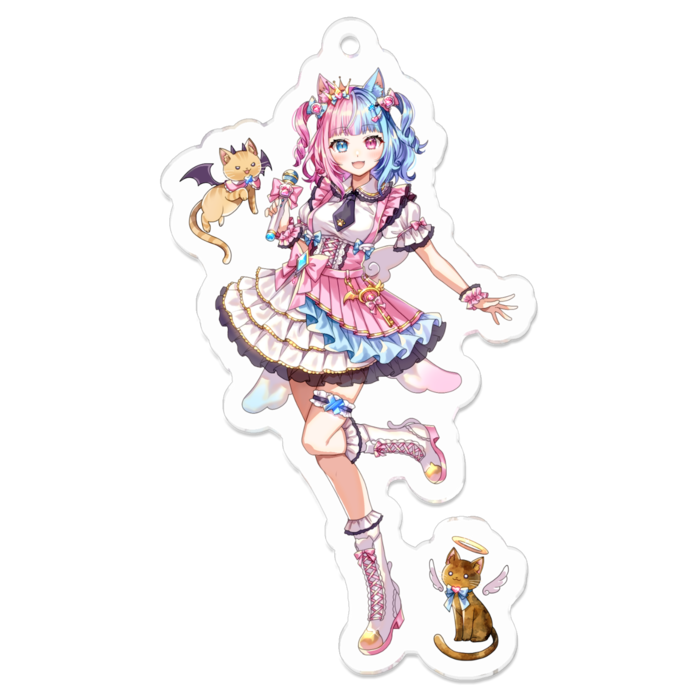 アクリルキーホルダー - 70 x 70 (mm)