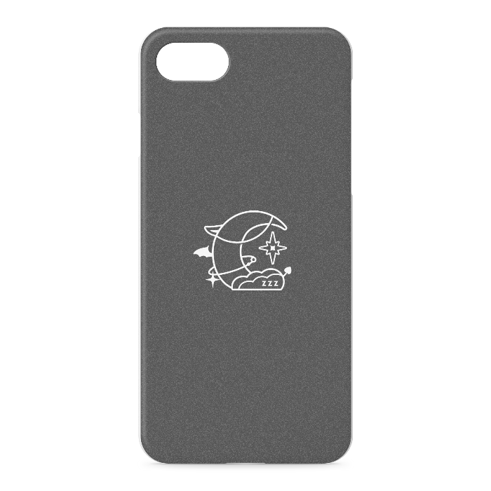 【ブラック】iPhoneケース - iPhone 7 / 8 / SE(第2・第3世代) - 正面印刷のみ(1)