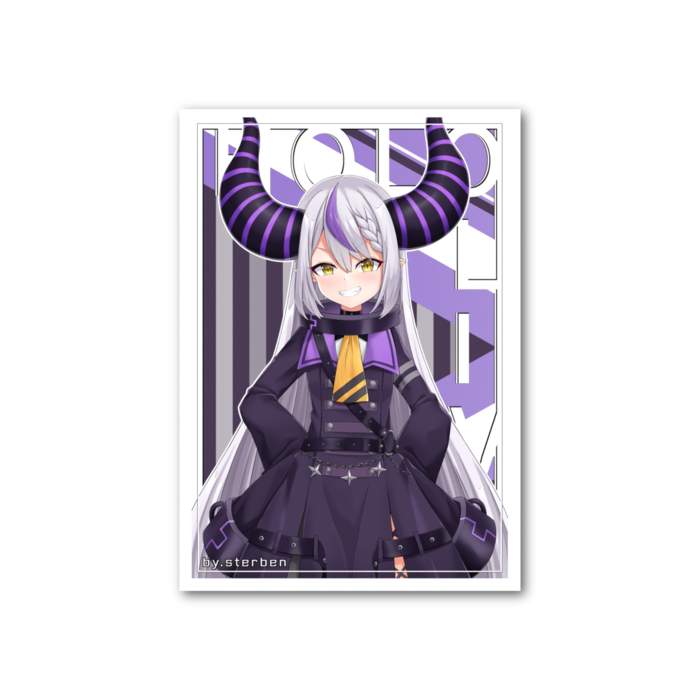 フォト風カード - 縦 - 両面　ラプラス・ダークネス