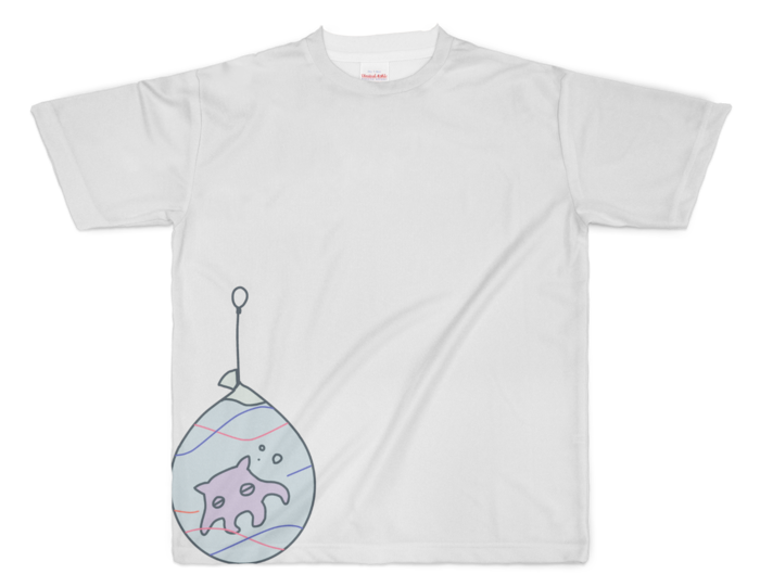 フルグラフィックTシャツ - XL - 正面印刷のみ
