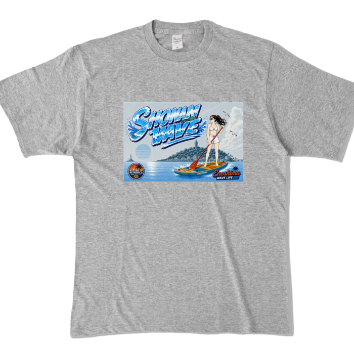 カラーTシャツ - XL - 杢グレー (濃色)