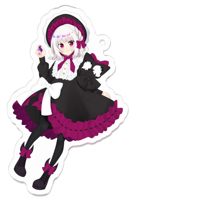アクリルキーホルダー - 70 x 70 (mm)