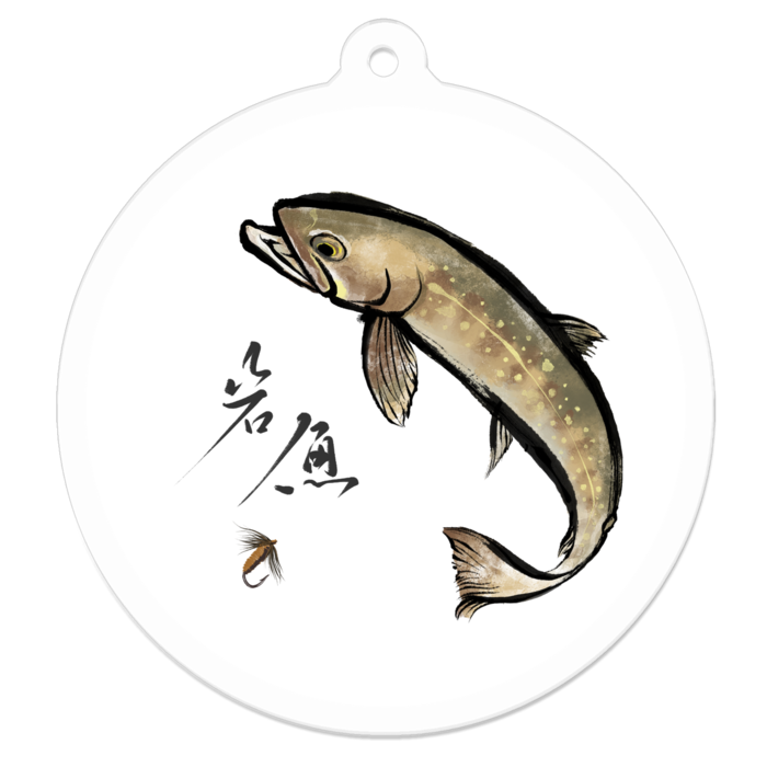 アクリルキーホルダー（コーティング） - 50 x 50 (mm)