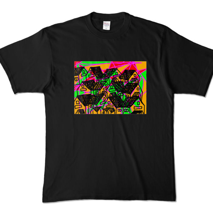 カラーTシャツ - XL - ブラック (濃色)