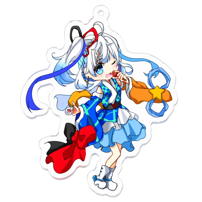 アクリルキーホルダー - 70 x 70 (mm)