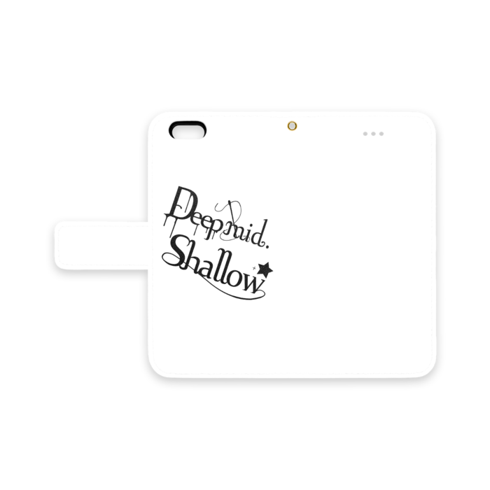 手帳型iPhoneケース - iPhone 6 / 6s - ストラップ穴 あり
