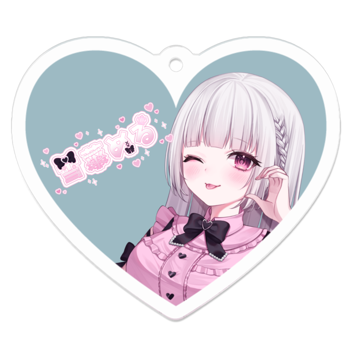 アクリルキーホルダー - 50 x 50 (mm)