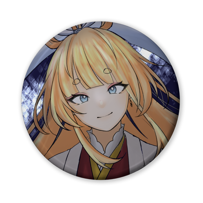 天女缶バッジ（バリュー） - 56mm