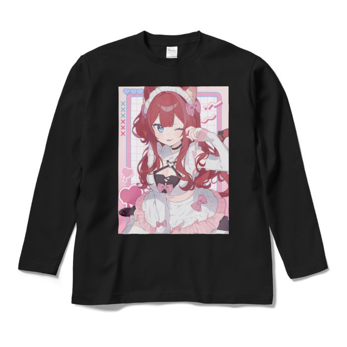 ロングスリーブTシャツ - M - ブラック