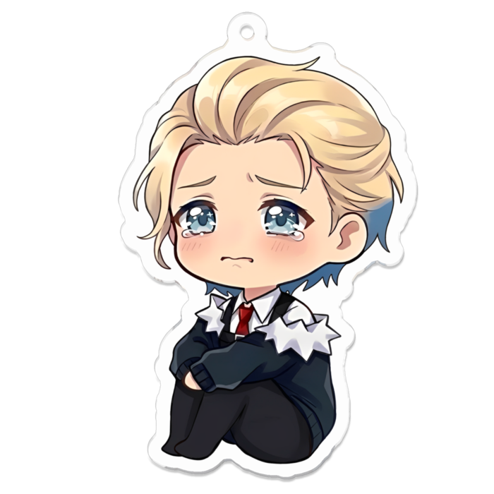 泣き顔カップなし70 x 70