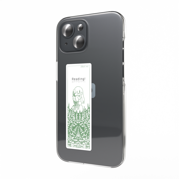 スマホステッカー：Reading(右頁)