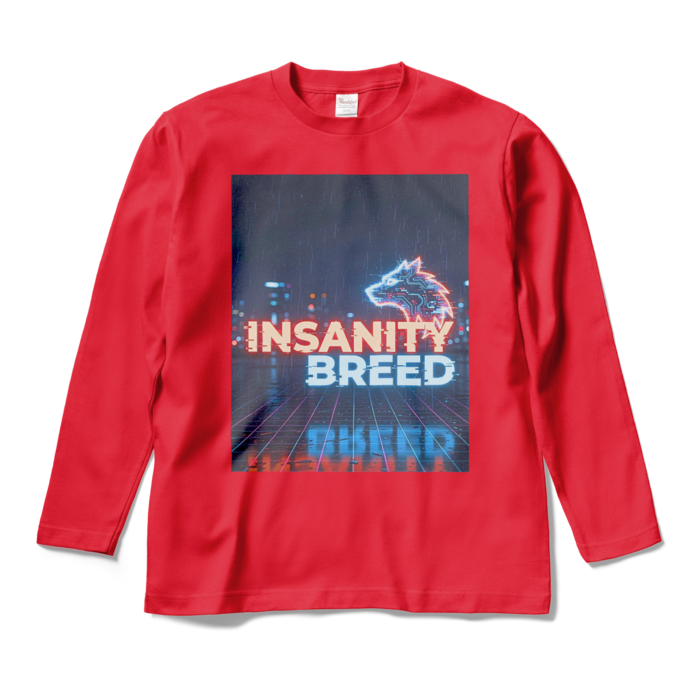 ロングスリーブTシャツ - M - レッド